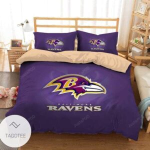 Baltimore Ravens #1 Duvet Cover Bedding Set