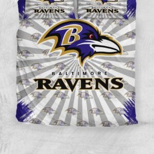 Baltimore Ravens Nfl Bedding Set