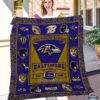 Baltimore Ravens Nfl Logo History Personalized Bedding Set