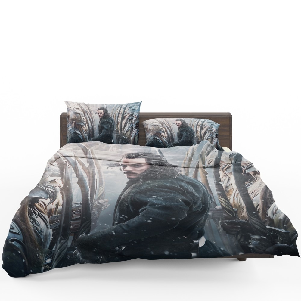 Bard the Bowman in The Hobbit Battle of the Five Armies Movie Bedding Set Bard the Bowman in The Hobbit Battle of the Five Armies Movie Bedding Set