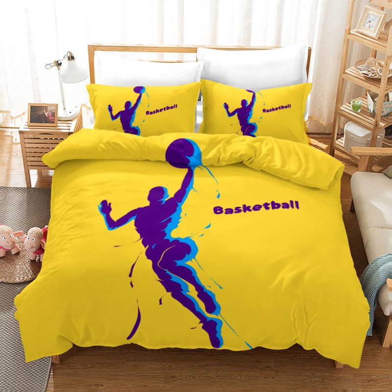 Basketball 11 Duvet Cover and Pillowcase Set Bedding Set Basketball 11 Duvet Cover and Pillowcase Set Bedding Set