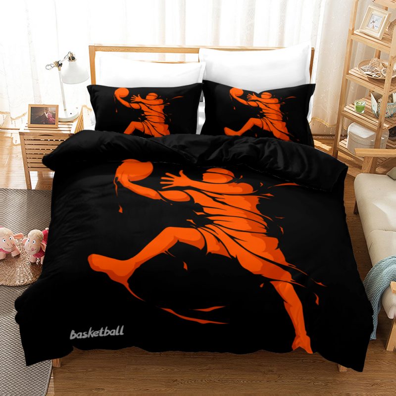 Basketball 9 Duvet Cover and Pillowcase Set Bedding Set Basketball 9 Duvet Cover and Pillowcase Set Bedding Set