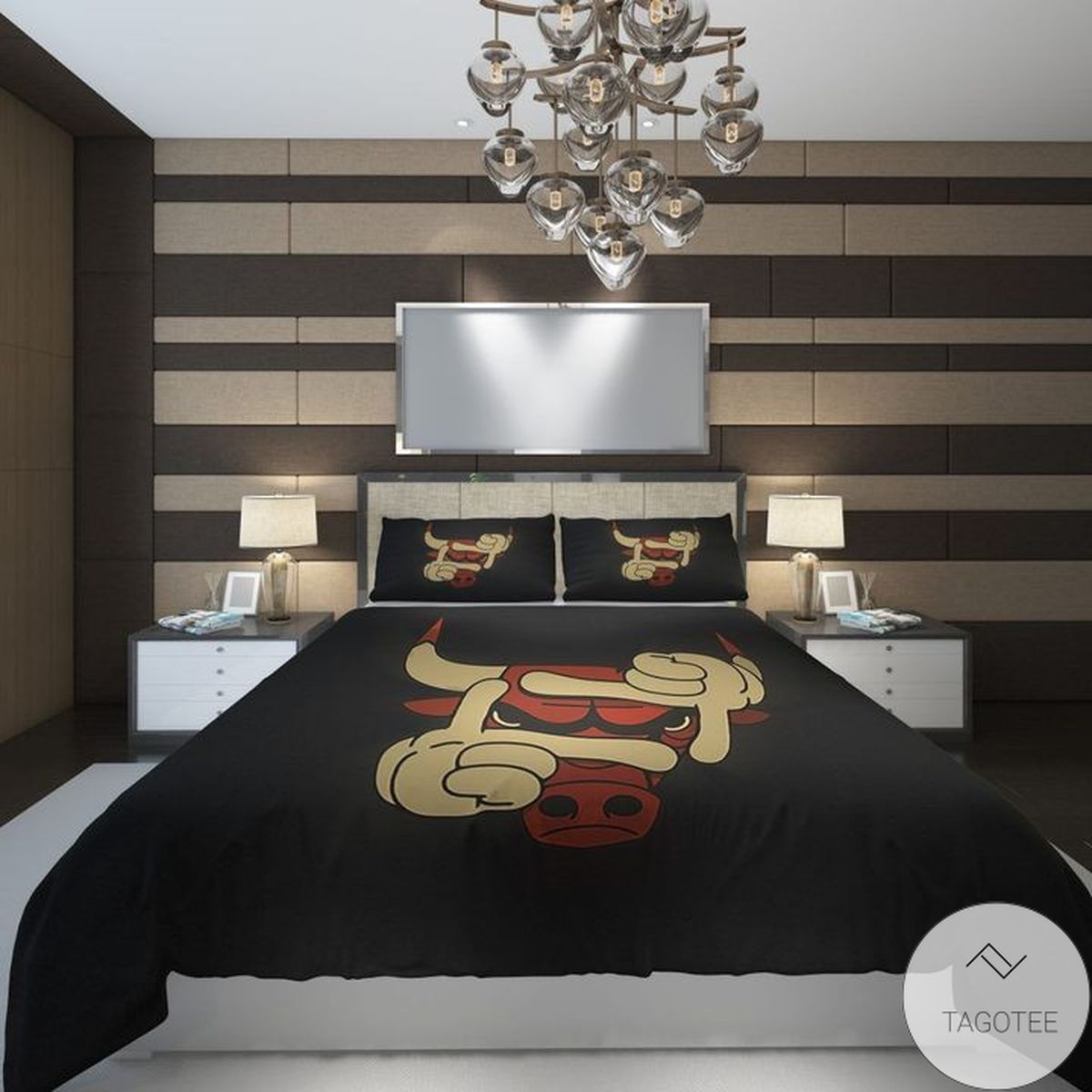 Basketball Chicago Bulls Humor Logo Nba Bedding Set Basketball Chicago Bulls Humor Logo Nba Bedding Set
