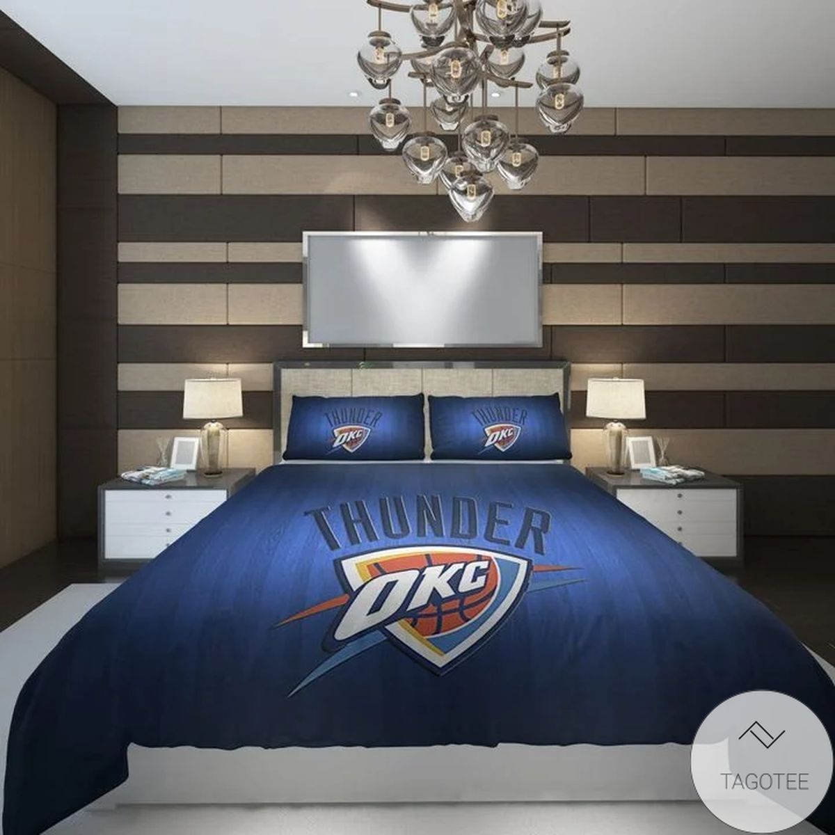 Basketball City Logo Oklahoma Bedding Set Basketball City Logo Oklahoma Bedding Set