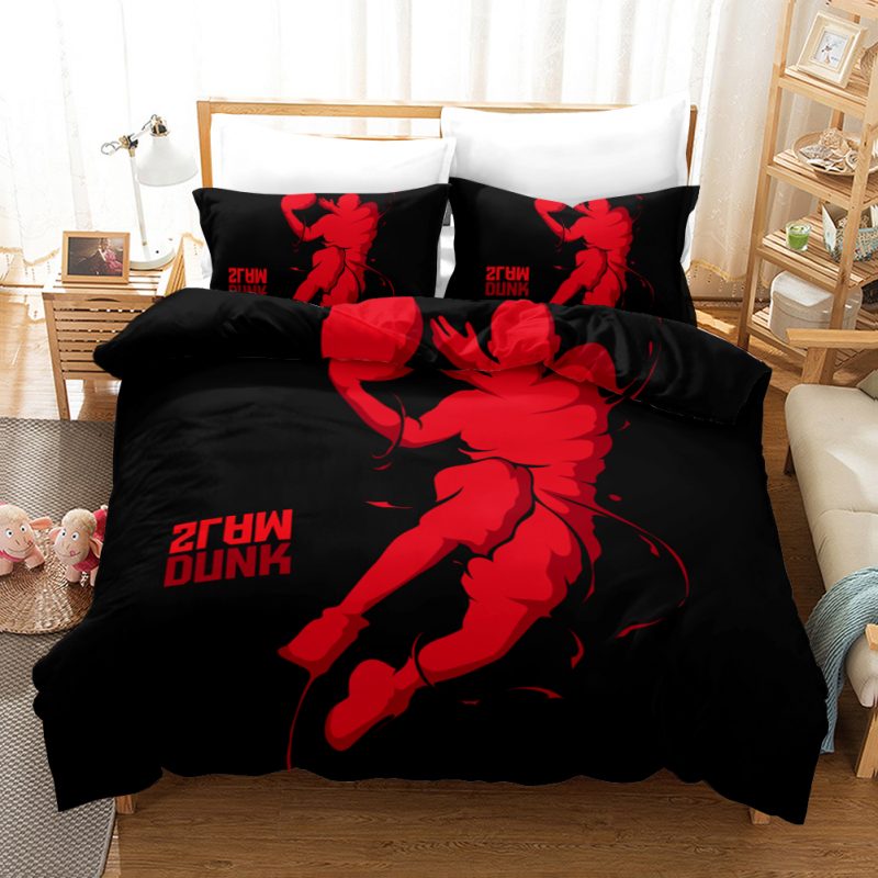 Basketball Dunk Duvet Cover and Pillowcase Set Bedding Set Basketball Dunk Duvet Cover and Pillowcase Set Bedding Set