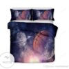 Basketball Star Galaxy Cotton Bed Sheets Spread Comforter Duvet Cover Bedding Sets