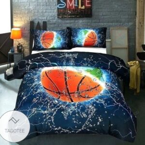 Basketball The Earth Cotton Bed Sheets Spread Comforter Duvet Cover Bedding Sets