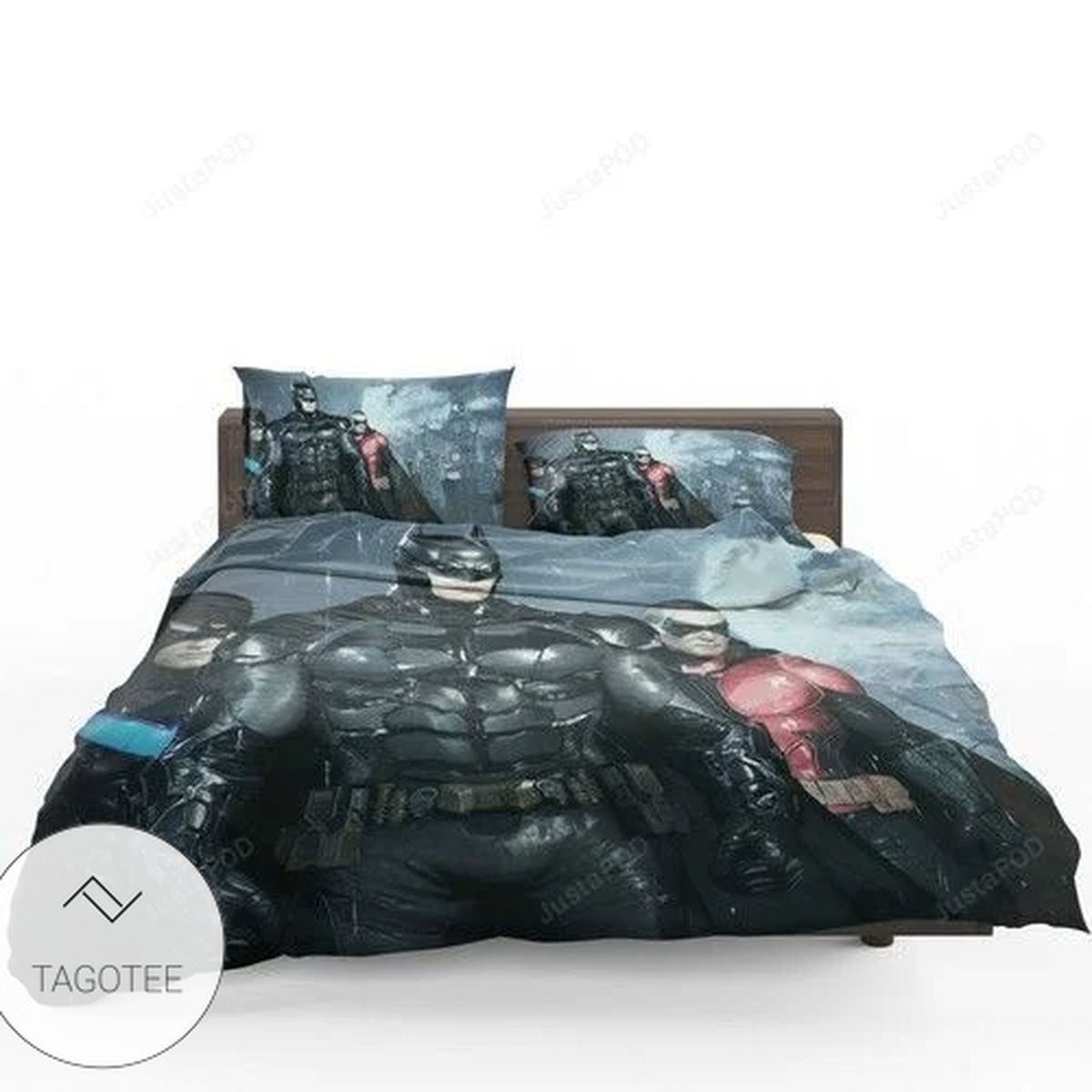 Batman And Robin Arkham Night Video Game 3D Bedding Sets Duvet Cover Bedroom Sets Batman And Robin Arkham Night Video Game 3D Bedding Sets Duvet Cover Bedroom Sets