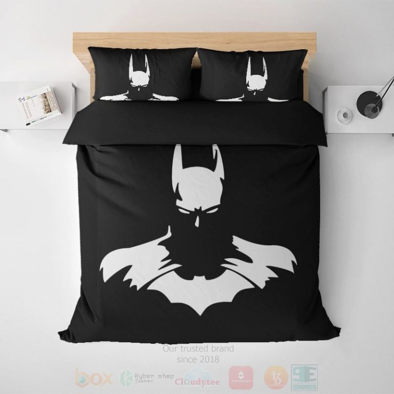 Batman-Dark-Night-Sketch-Embossed-Comic-Bedding-Set-1