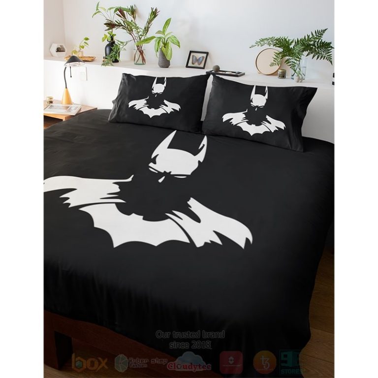 Batman-Dark-Night-Sketch-Embossed-Comic-Bedding-Set-2