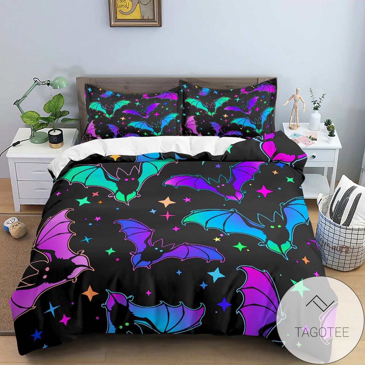 Bats Halloween Bedding Set Bats Halloween Bedding Set