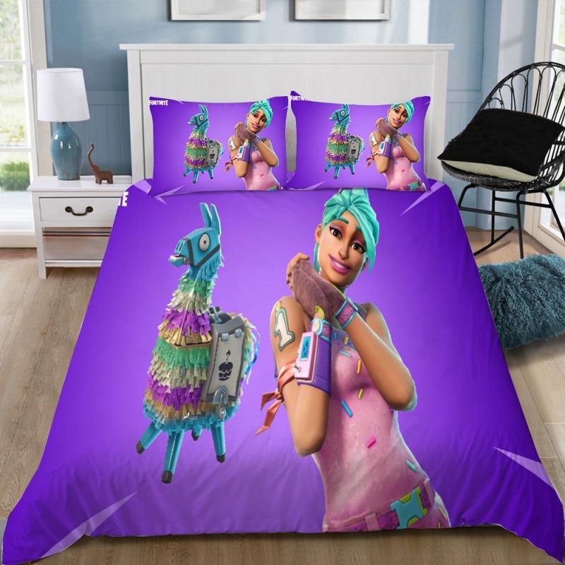 Battle Royale Fortnite Gamer Duvet Cover and Pillowcase Set Bedding Set 178 Battle Royale Fortnite Gamer Duvet Cover and Pillowcase Set Bedding Set 178