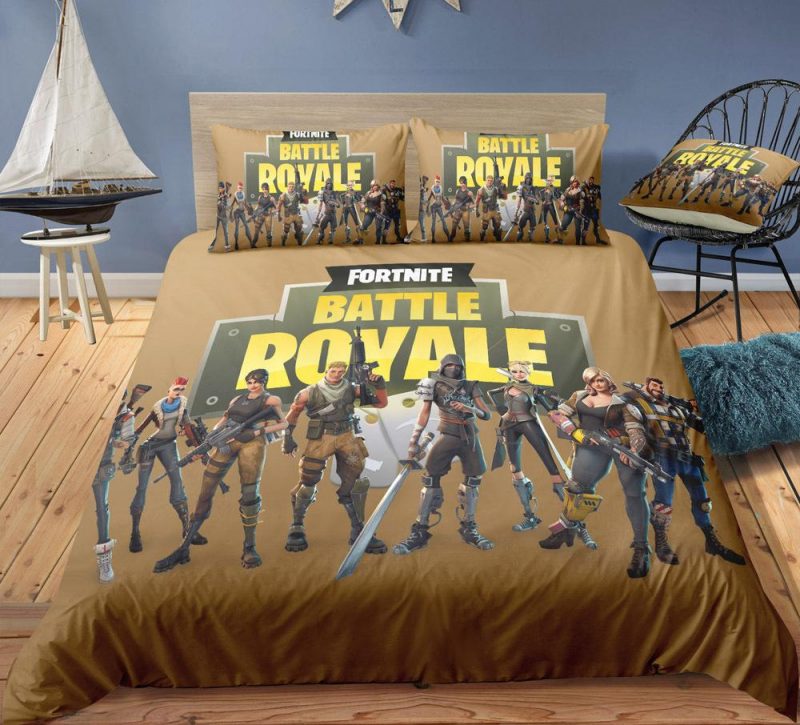 Battle Royale Fortnite Gamer Duvet Cover and Pillowcase Set Bedding Set 689 Battle Royale Fortnite Gamer Duvet Cover and Pillowcase Set Bedding Set 689