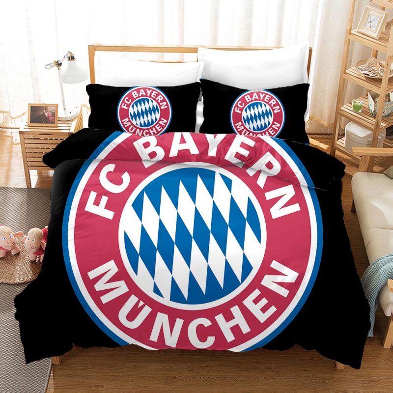 Bayern Munich Duvet Cover and Pillowcase Set Bedding Set Bayern Munich Duvet Cover and Pillowcase Set Bedding Set