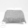 Beautiful Silver Glitter Sparkles Duvet Cover Bedding Sets