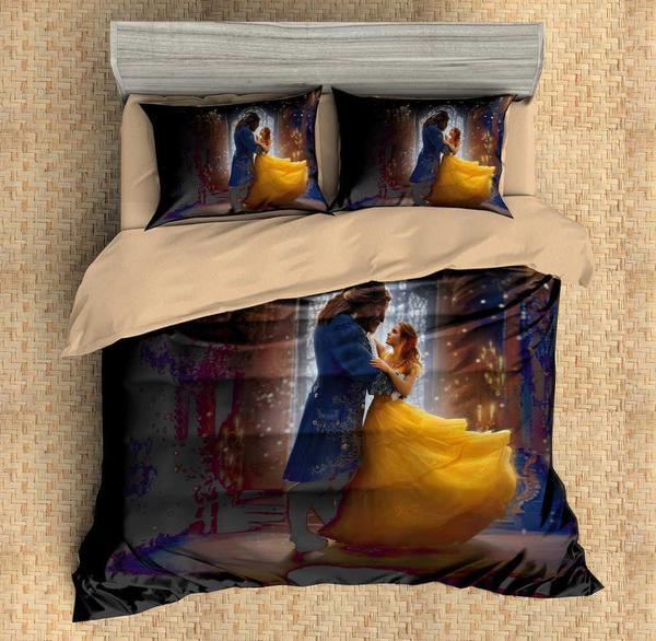 Beauty And The Beast 4 Duvet Cover and Pillowcase Set Bedding Set Beauty And The Beast 4 Duvet Cover and Pillowcase Set Bedding Set