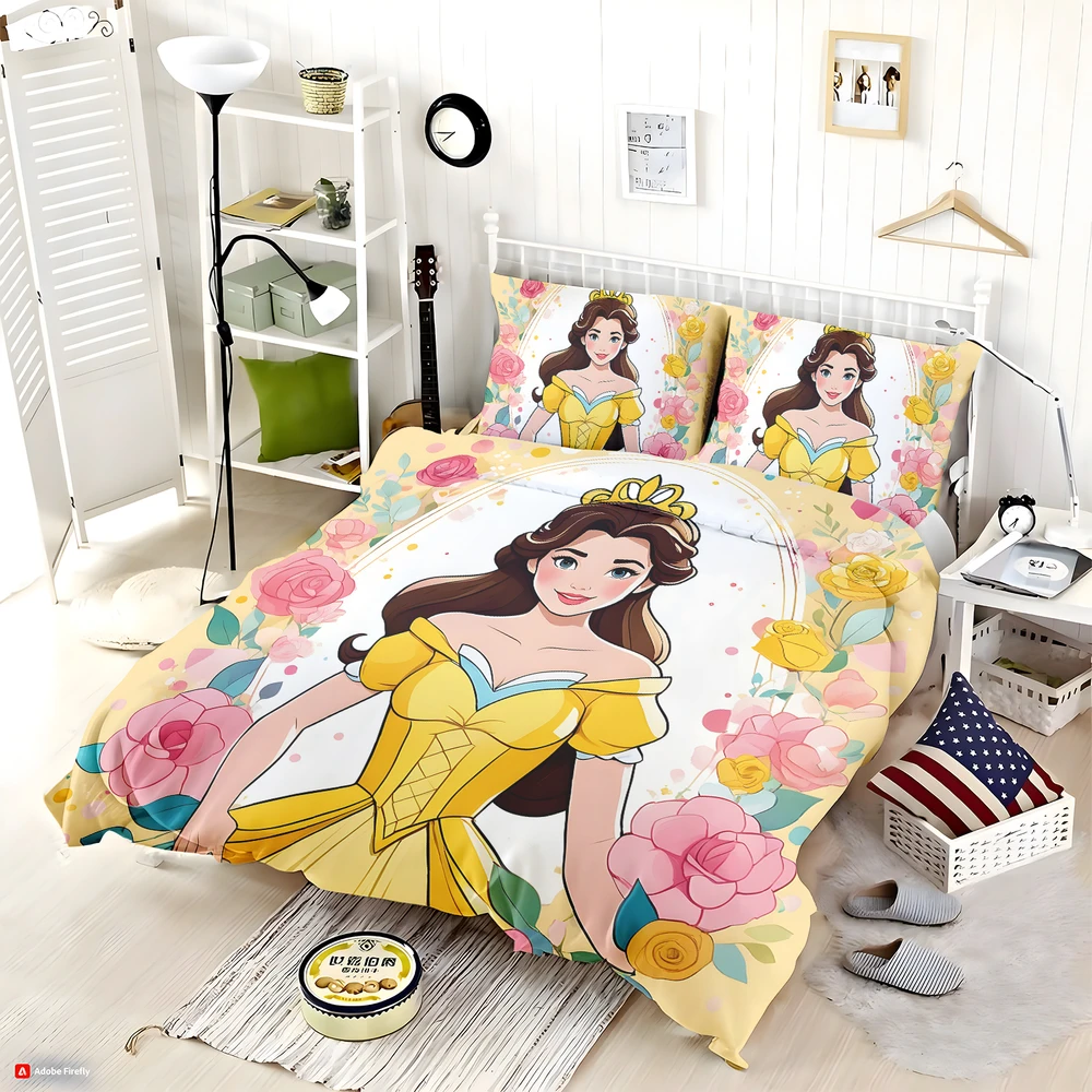 Beauty and the Beast Bedding Set for Adults Twin Queen Size Beauty and the Beast Bedding Set for Adults Twin Queen Size