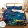 Bedding 3D Natural Scenery Underwater World Printed Bedding Sets Duvet Cover-
