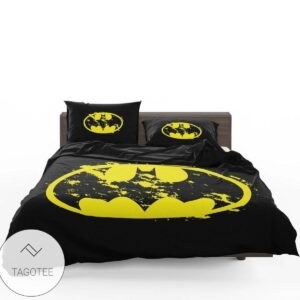 Bedding Set Batman Yellow (Duvet Cover & Pillow Cases)-