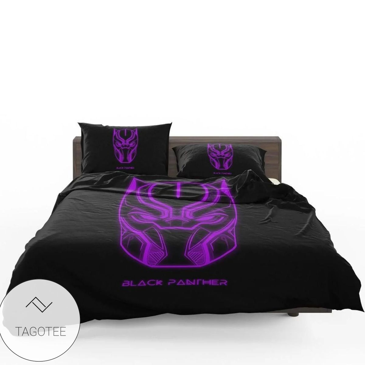 Bedding Set Black Panther Marvel Comics Purple Black Dark Bedding Set Black Panther Marvel Comics Purple Black Dark