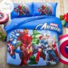 Bedding Set Marvel Avengers Queen Size For Teens