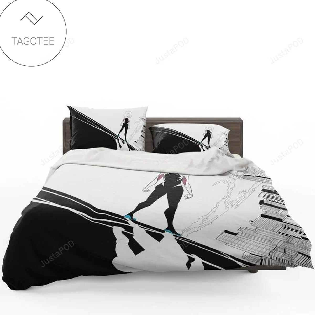 Bedding Set Marvel Comics Spider-Gwen (Duvet Cover & Pillow Cases)- Bedding Set Marvel Comics Spider-Gwen (Duvet Cover & Pillow Cases)-