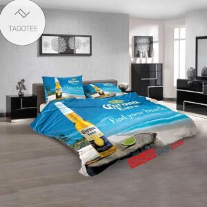 Beer Brand Corona 2V 3D Duvet Cover Bedding Sets