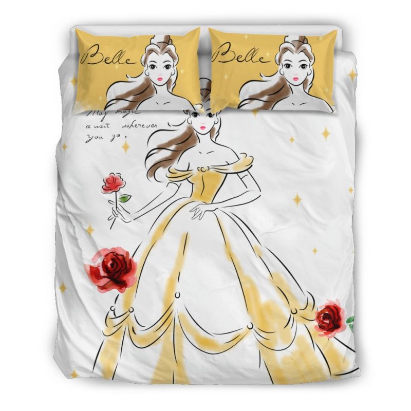 Belle Disney Duvet Cover and Pillowcase Set Bedding Set Belle Disney Duvet Cover and Pillowcase Set Bedding Set