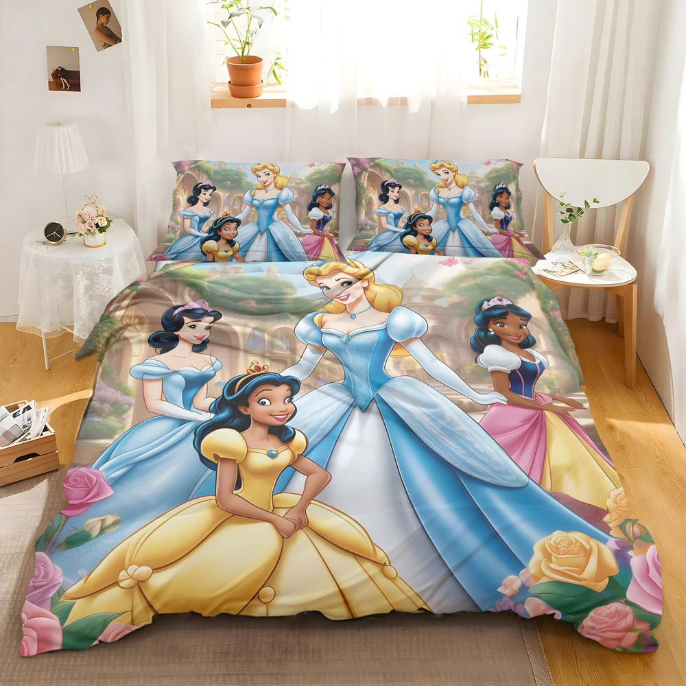 Belle-and-Aurora-Disney-Princess-Bedding-Set-1