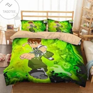 Ben 10 Iconic Colors Poster Bedding Set (Duvet Cover & Pillow Cases)