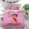 Betty Boop Pink Bedding Set