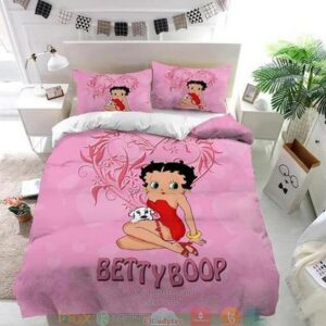 Betty Boop Pink Bedding Set