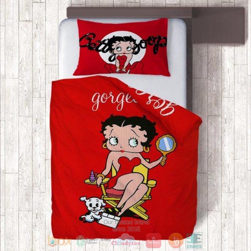 Betty Boop Red Bedding Set Betty Boop Red Bedding Set