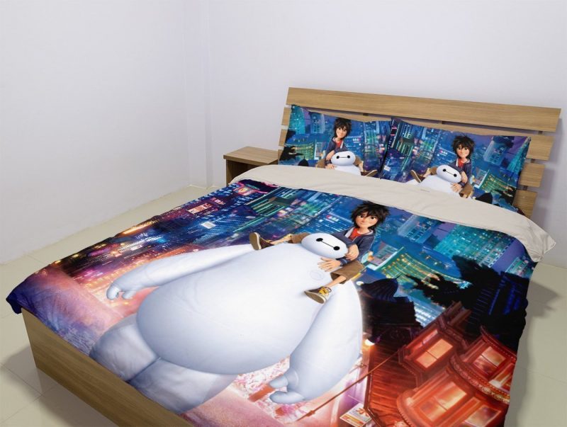 Big Hero 6 Duvet Cover and Pillowcase Set Bedding Set 79 Big Hero 6 Duvet Cover and Pillowcase Set Bedding Set 79