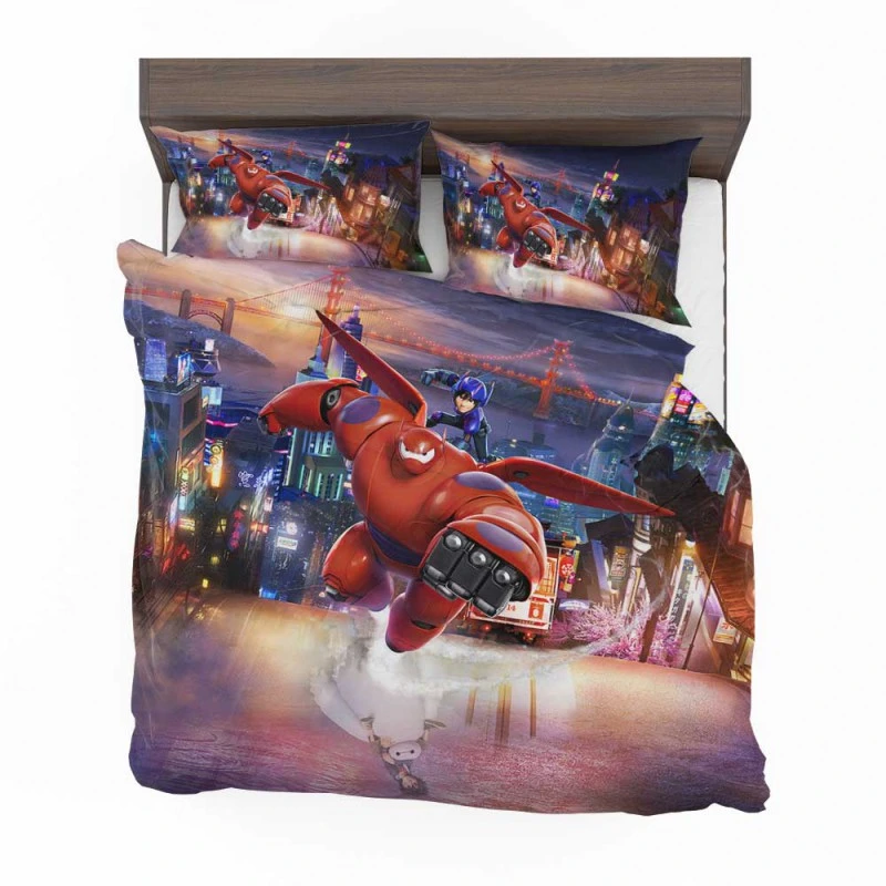 Big-Hero-6-Movie-Baymax-Hiro-Hamada-Bedding-Set-1