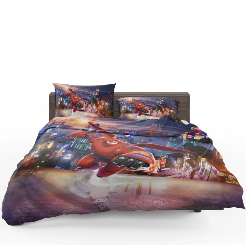 Big Hero 6 Movie Baymax Hiro Hamada Bedding Set Big Hero 6 Movie Baymax Hiro Hamada Bedding Set