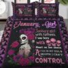 Birthday Skull Girl Bedding Set