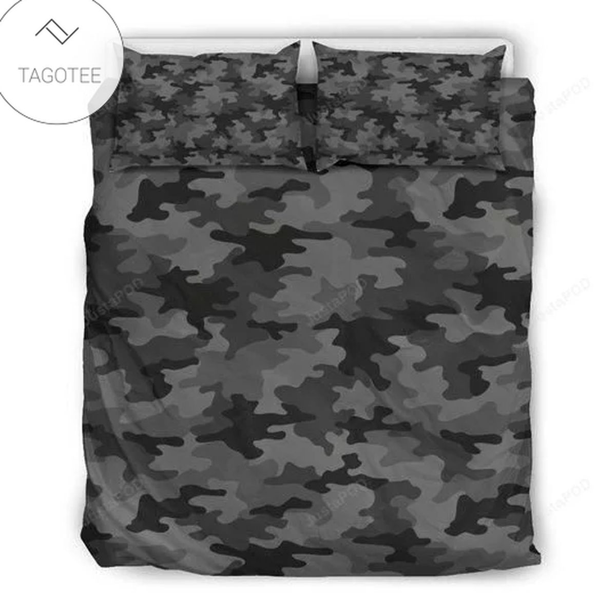 Black And Grey Camouflage Cl16100055Mdb Bedding Sets- Black And Grey Camouflage Cl16100055Mdb Bedding Sets-