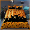 Black Cat Halloween Bedding Set