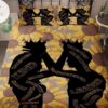 Black Couple Bedding Set