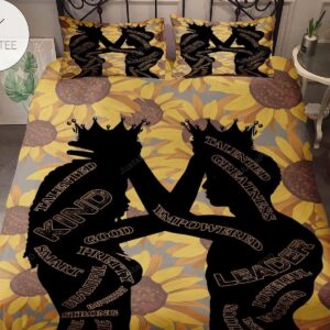 Black Couple Bedding Set