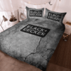 Black Decker Cracked Art Bedding Set