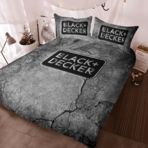 Black Decker Cracked Art Bedding Set