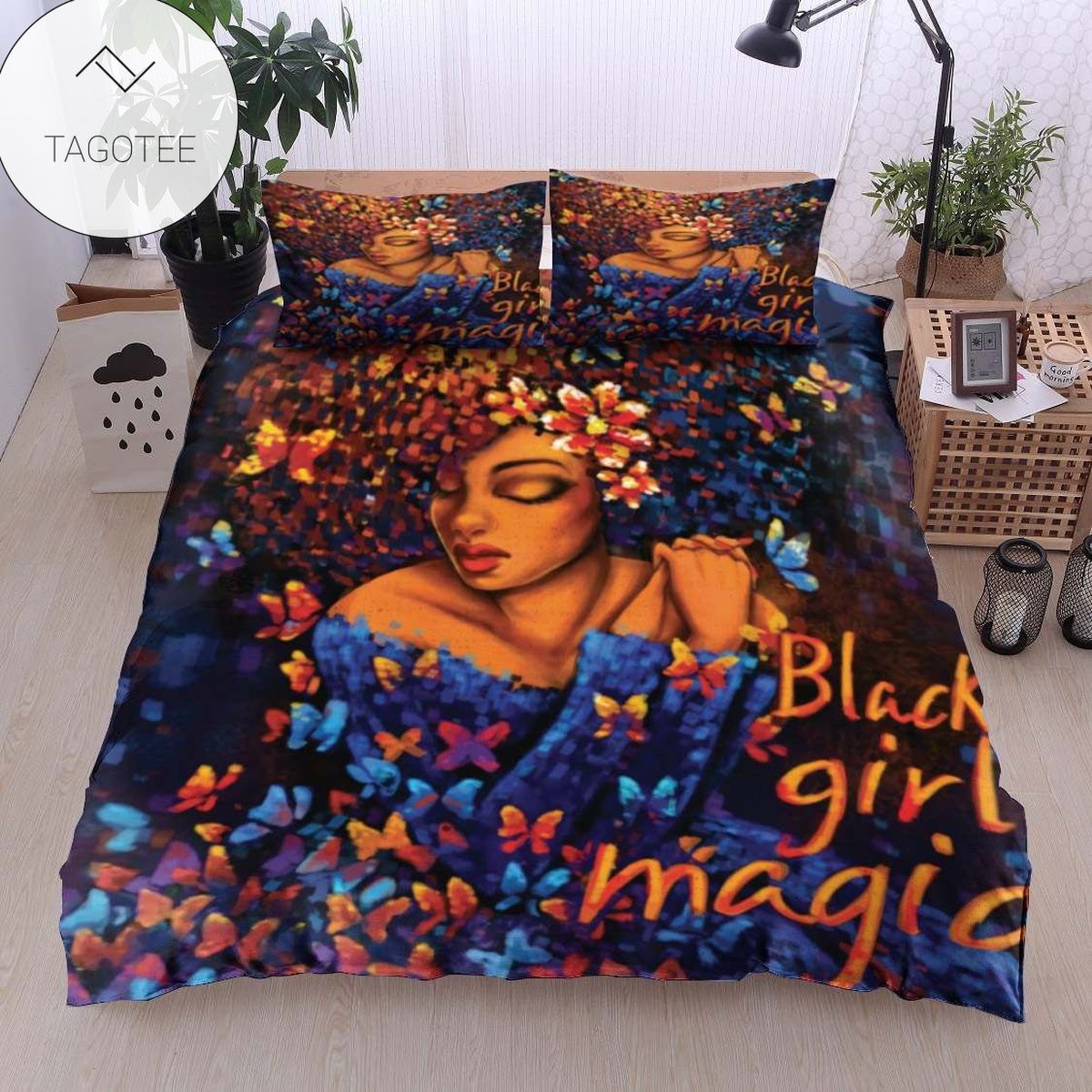 Black Girl Magic Bedding Sets (Duvet Cover & Pillow Cases) Black Girl Magic Bedding Sets (Duvet Cover & Pillow Cases)
