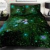 Black Lime Green Duvet Cover Bedding Set