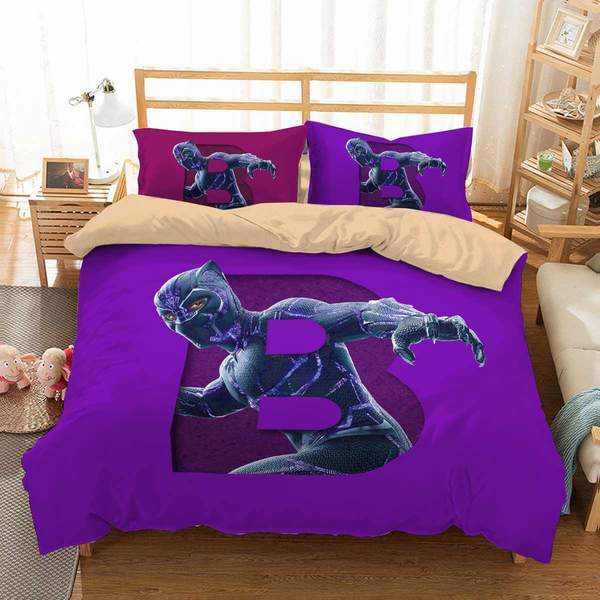 Black Panther 10 Duvet Cover and Pillowcase Set Bedding Set Black Panther 10 Duvet Cover and Pillowcase Set Bedding Set