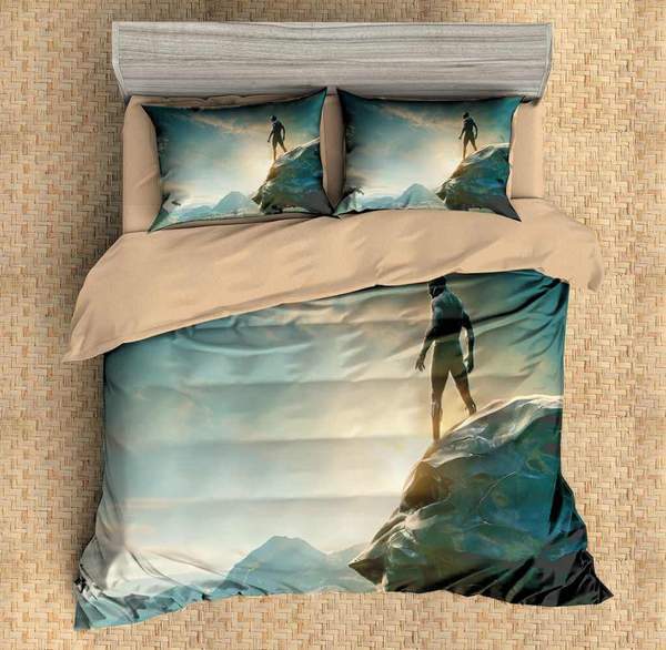 Black Panther 2 Duvet Cover and Pillowcase Set Bedding Set Black Panther 2 Duvet Cover and Pillowcase Set Bedding Set