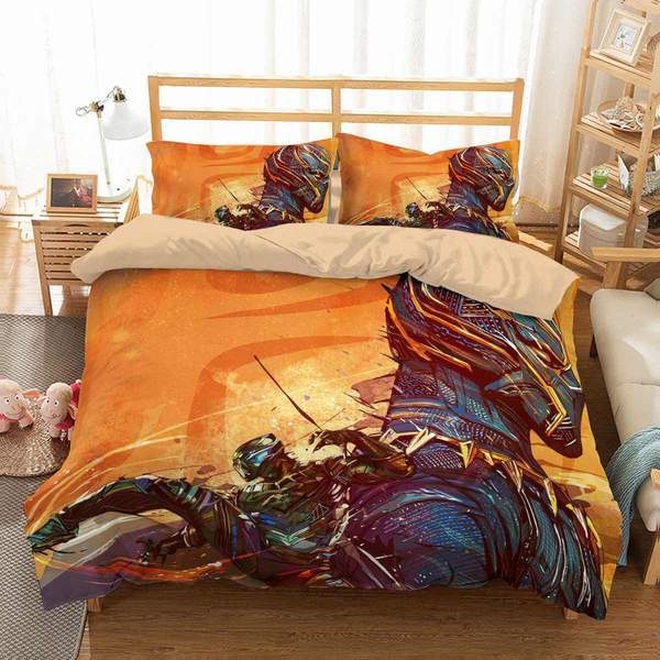 Black Panther 9 Duvet Cover and Pillowcase Set Bedding Set Black Panther 9 Duvet Cover and Pillowcase Set Bedding Set