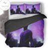 Black Panther Galaxy Night Landscape Fanart Duvet Cover Bedding Set-
