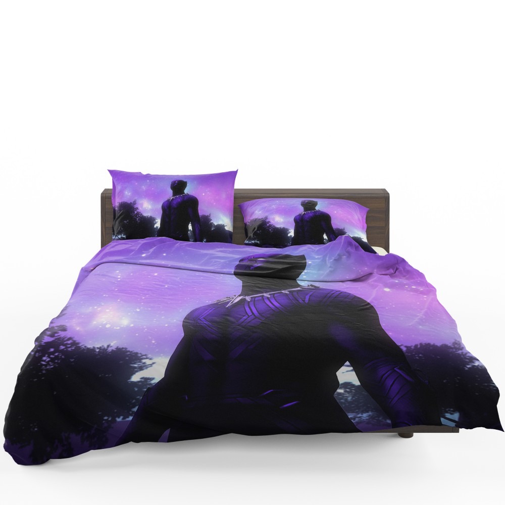 Black Panther Movie Artistic Marvel Comics Bedding Set Black Panther Movie Artistic Marvel Comics Bedding Set